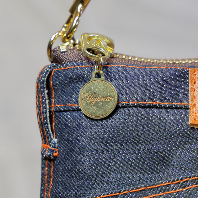 デニムスマホショルダーバッグ | iichi 日々の暮らしを心地よくする