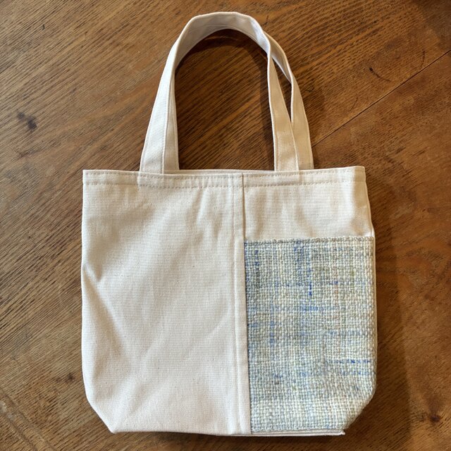 片側ポッケのトート#003