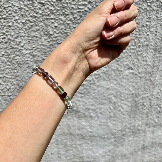 Water Color Palette フローライト／ブレスレット