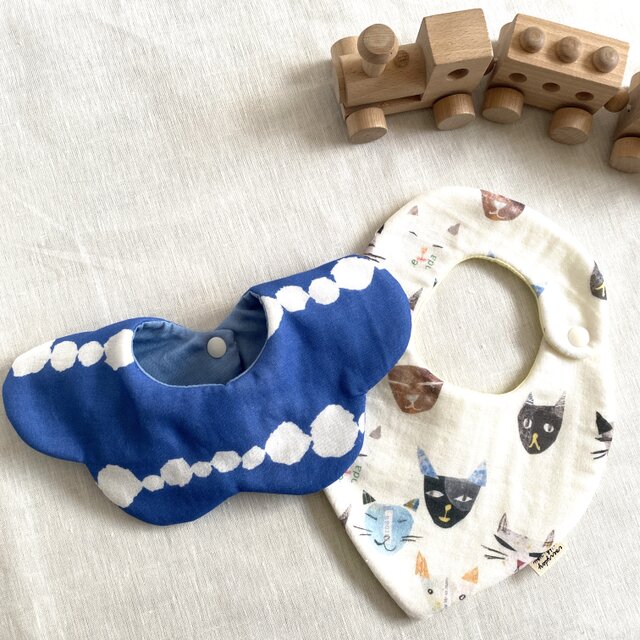 ＊もくもくベビースタイ＊ダブルガーゼ