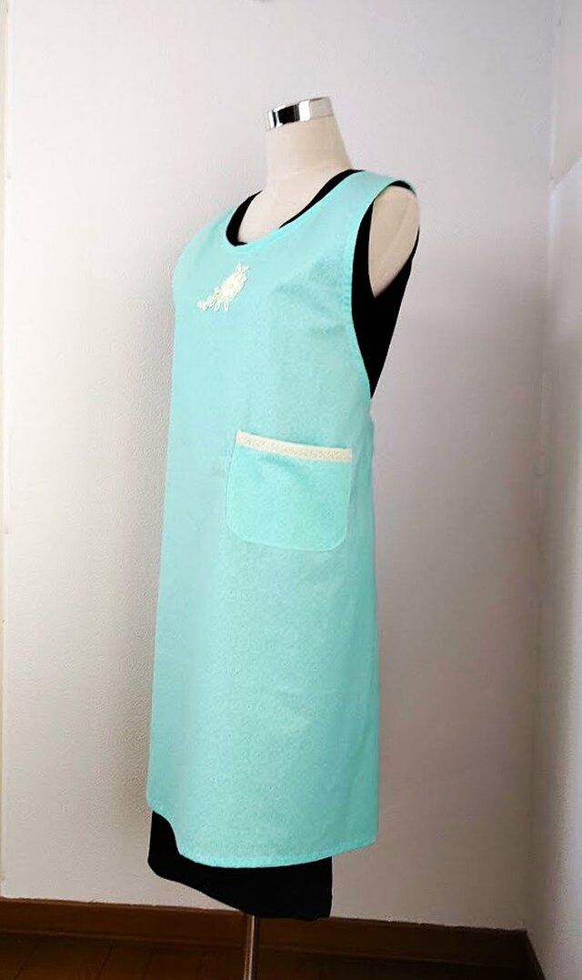 サマーエプロン（水色バージョン）
