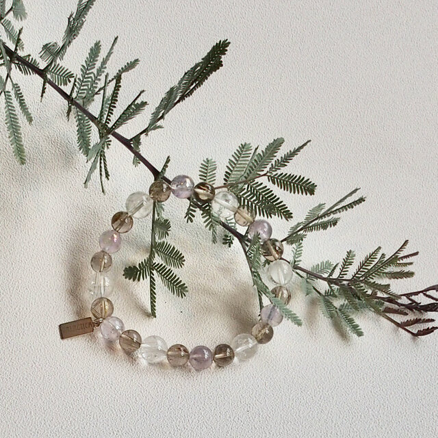 Snow Dome シルバールチルクォーツ／ブレスレット | iichi 日々