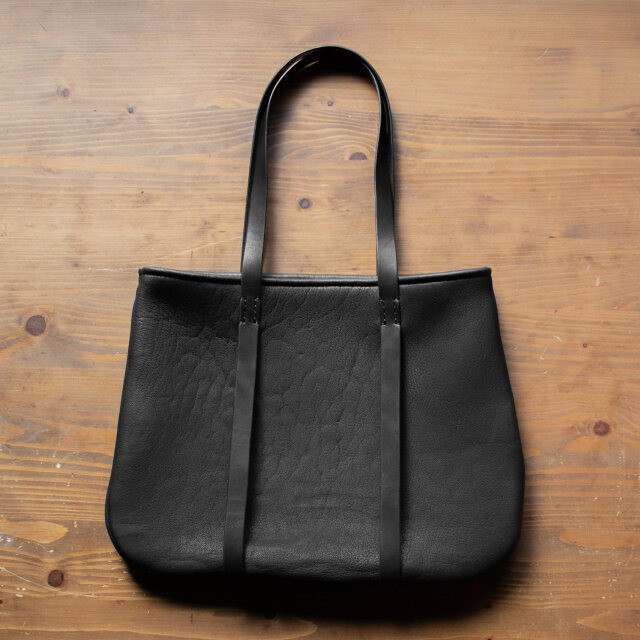 鹿革トートバッグ　A4サイズ対応レザートート