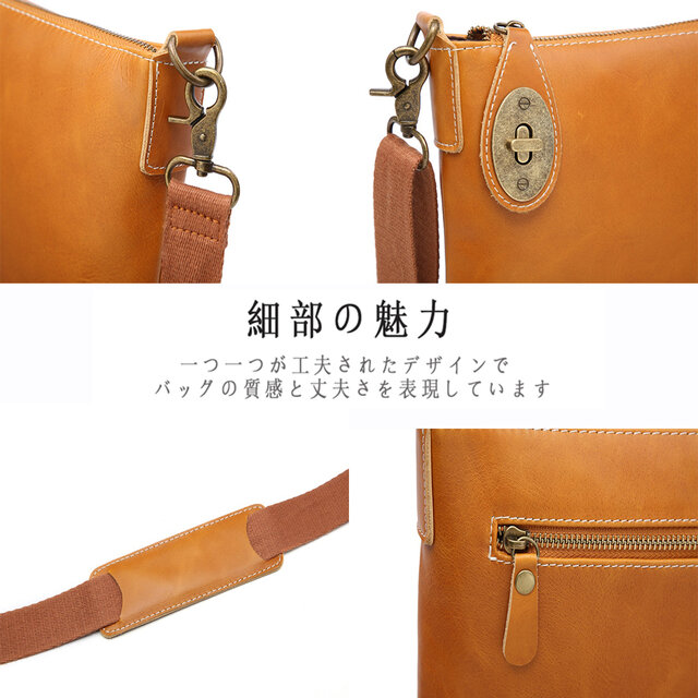 新作 手作り 牛革 肩掛けバッグ メンズ 新作 人気タイプ ショルダー