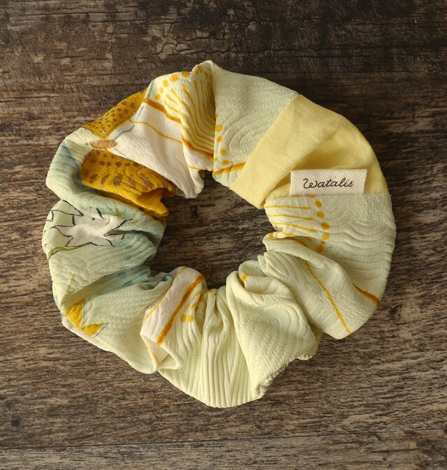 きものシュシュ　紅葉文