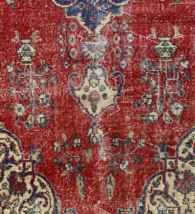 大判 約135✖️236cm トルコ　ヴィンテージ　ラグ bana-oldstyle2-100b.jpg