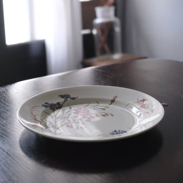 K&G Luneville リュネヴィル BLEVET デザート皿 平皿 φ21.4cm
