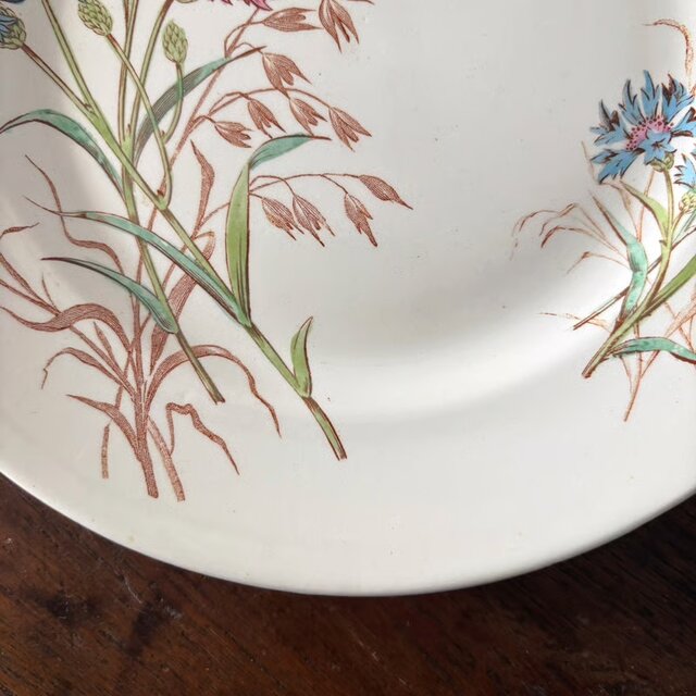 K&G Luneville リュネヴィル BLEVET デザート皿 平皿 φ21.4cm