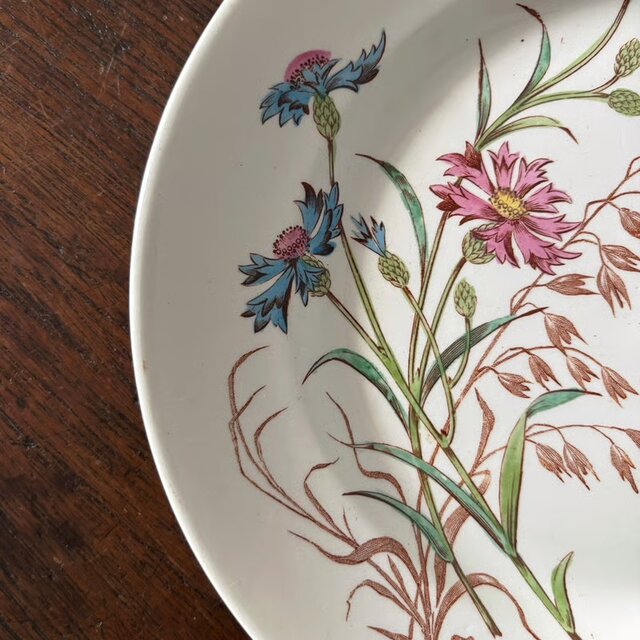 K&G Luneville リュネヴィル BLEVET デザート皿 平皿 φ21.4cm