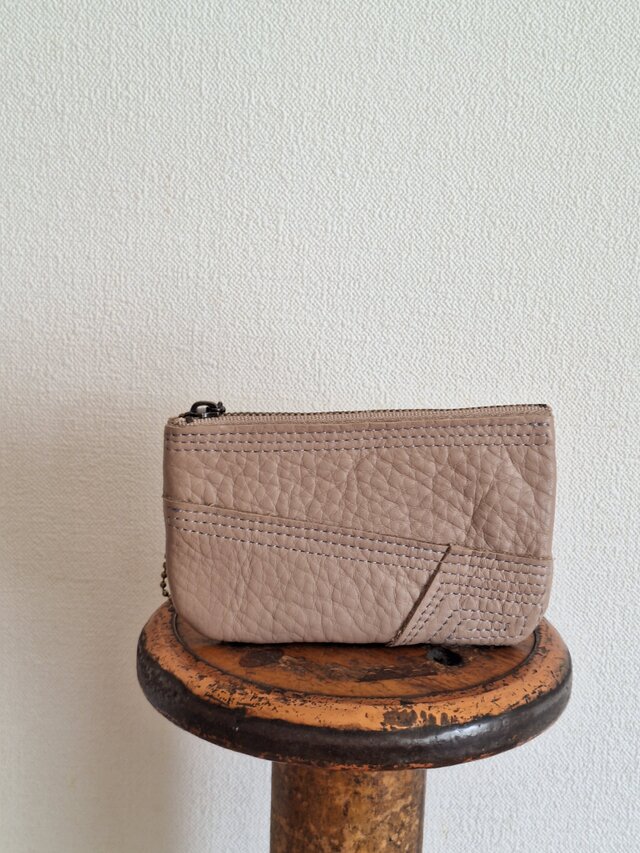 手のひらサイズのミニポーチ パッチ　№013-004