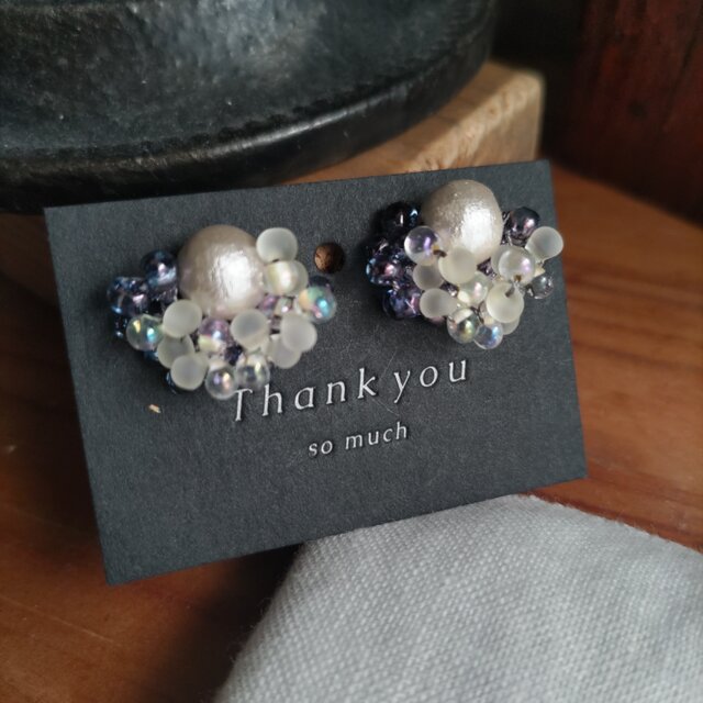 粒つぶ✽パールピアス