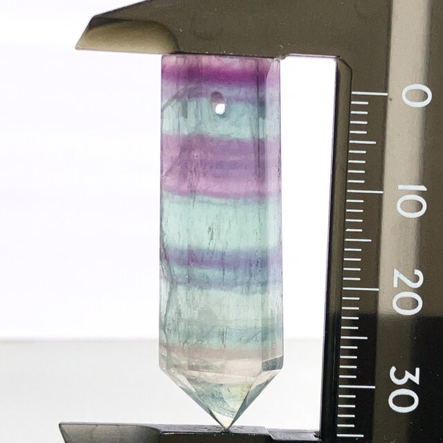 穴あきフローライトポイント[211] 38x11mm 天然石 | iichi 日々の