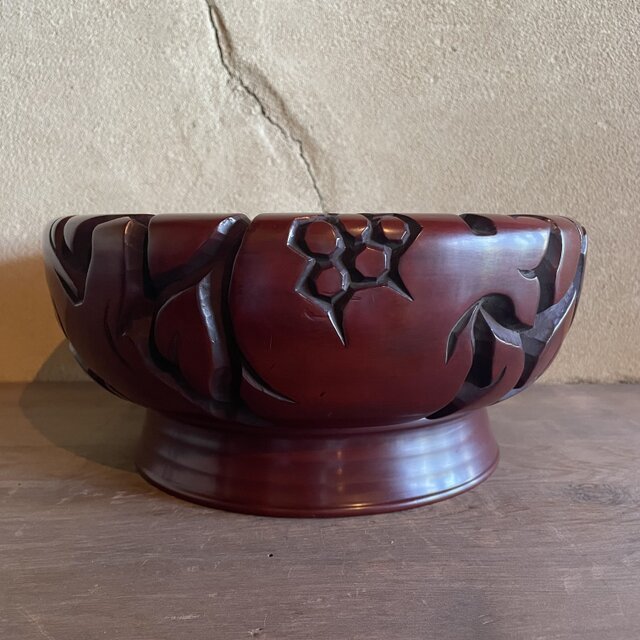 鎌倉彫 豊堂 菓子器 | iichi 日々の暮らしを心地よくするハンドメイド