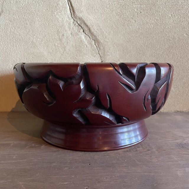 鎌倉彫 豊堂 菓子器 | iichi 日々の暮らしを心地よくするハンドメイド