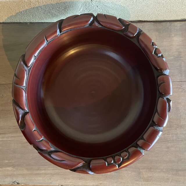 鎌倉彫 豊堂 菓子器 | iichi 日々の暮らしを心地よくするハンドメイド