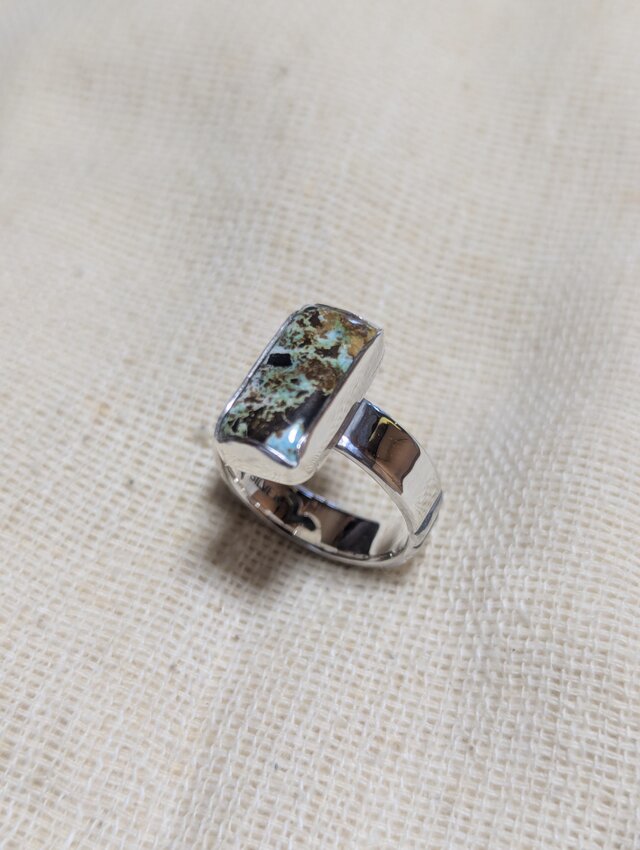 ブラックジャックターコイズ　リング