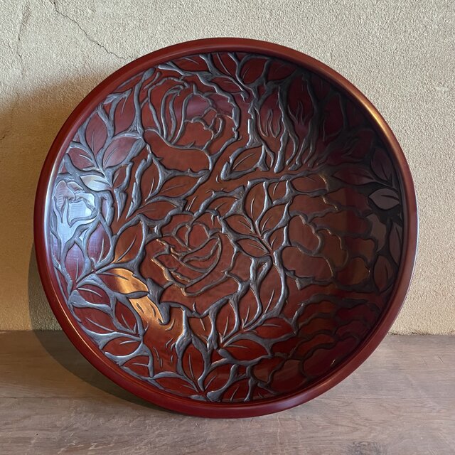 鎌倉彫　豊堂　大鉢