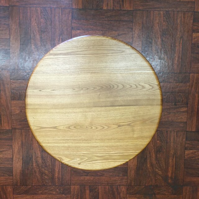 小さな茶ぶ台（えんじゅ材）