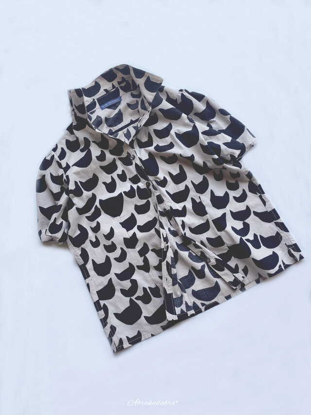 ※ SALE商品です*( ᐛ )و! minä perhonen anone-anone バルーンスリーブ・半袖ブラウス(大人）