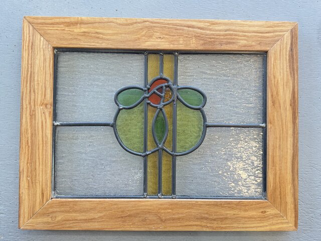 flower ステンドグラス ビクトリアン調 木枠入り | iichi 日々の暮らし