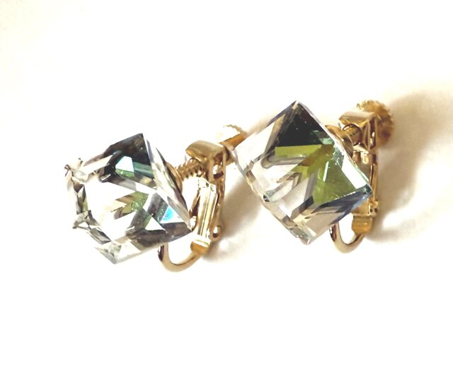 ビンテージ オーストリア製 スワロフスキー クリスタルサハラ 大粒