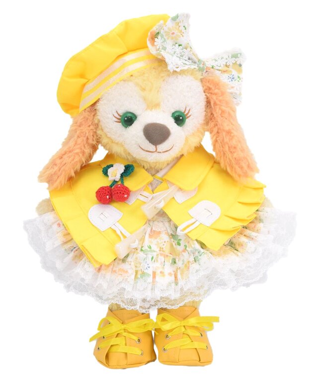 クッキーアン 服 着せ替え コスチューム ダッフルケープ付花柄