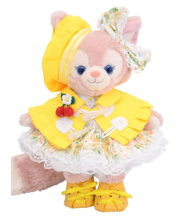 一点限り❁リーナベル　コスチューム　ハンドメイド　服　花 リーナベル 服 着せ替え コスチューム ダッフルケープ付花柄