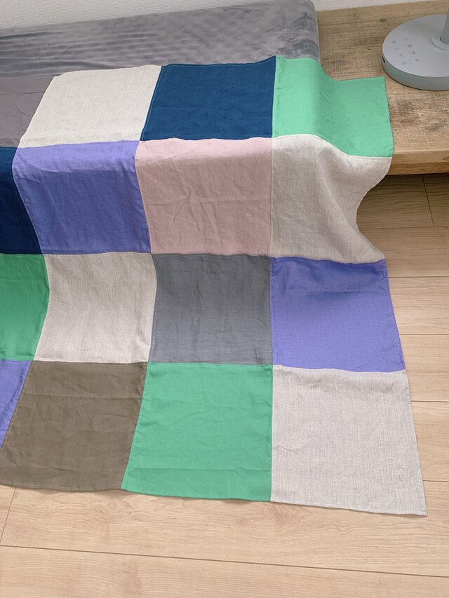 ❀ハンドメイド マルチカバー❀ フリルをつけて、小さめのマルチカバーが出来ました✌️ 可愛い