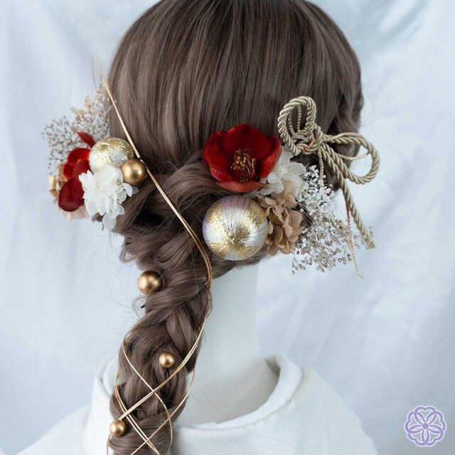 成人式 髪がさり 楽天市場】髪飾り 髪かざり 成人式 ゼクト ヘッドパーツ ドライ