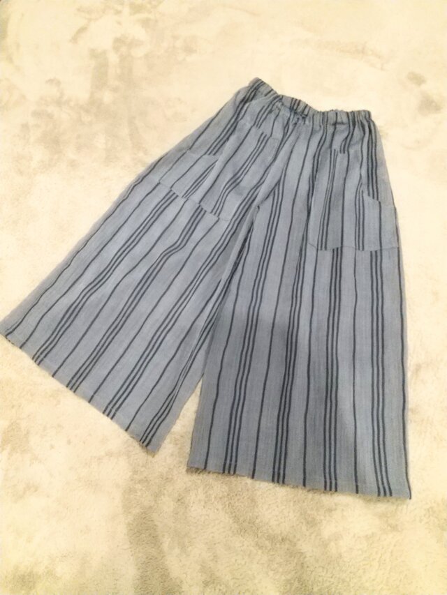 サマーセール！78g！シルクの軽くて涼しいガウチョパンツ