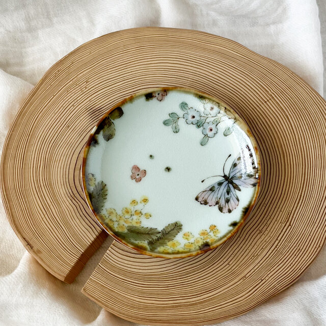 チコロット❤️すべて手描き❤️染付け❤️1つあると便利な器❤️小皿❤️醤油皿❤️銘々皿（めいめいざら）❤️漬物