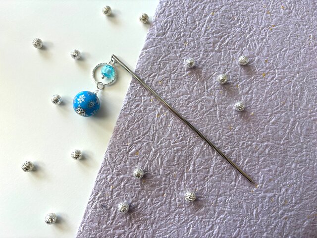 冬季限定　wargo 月光冠二連簪　シルバー　雪の結晶 冬季限定簪(^-^)/ │ 福岡PARCO-パルコ-