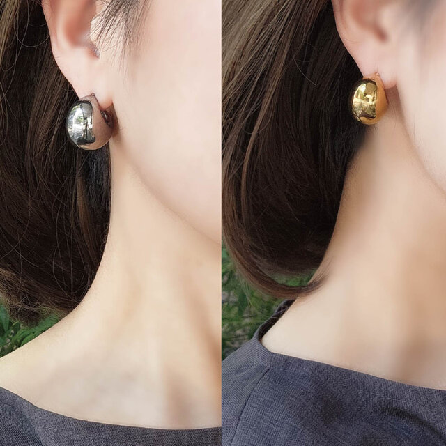 りみ様 サージカルステンレスピアス5点 ハンドメイドピアス サージカルステンレス SUS304 10個5ペア ピアス金具 - 手作り