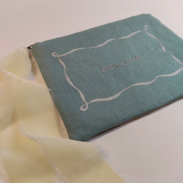 ボンジュールポーチ 19 ミントグリーン