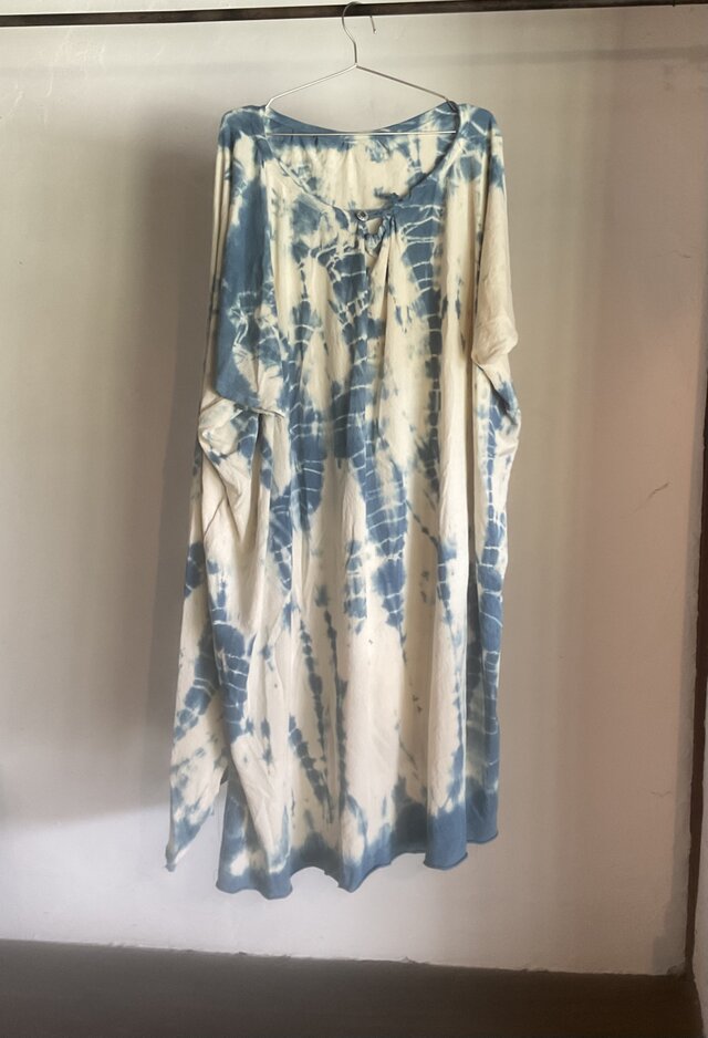 和歌山ニット正藍染ワンピース