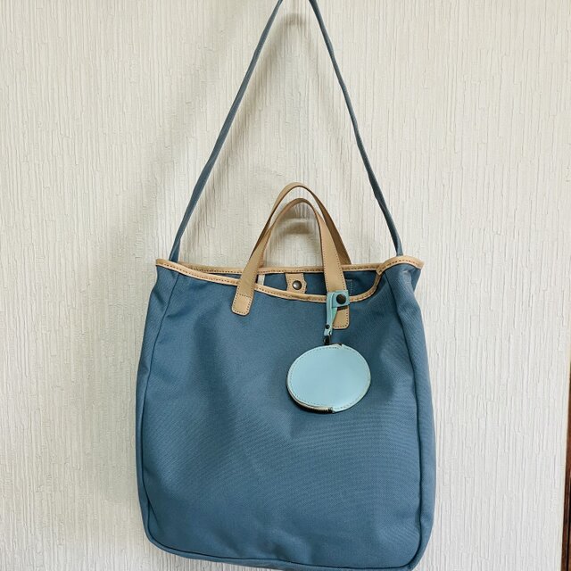 11号帆布2wayトートバッグ・ブルーSALE¥12800→7980 | iichi