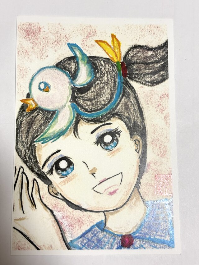 オリジナル小鳥と一緒