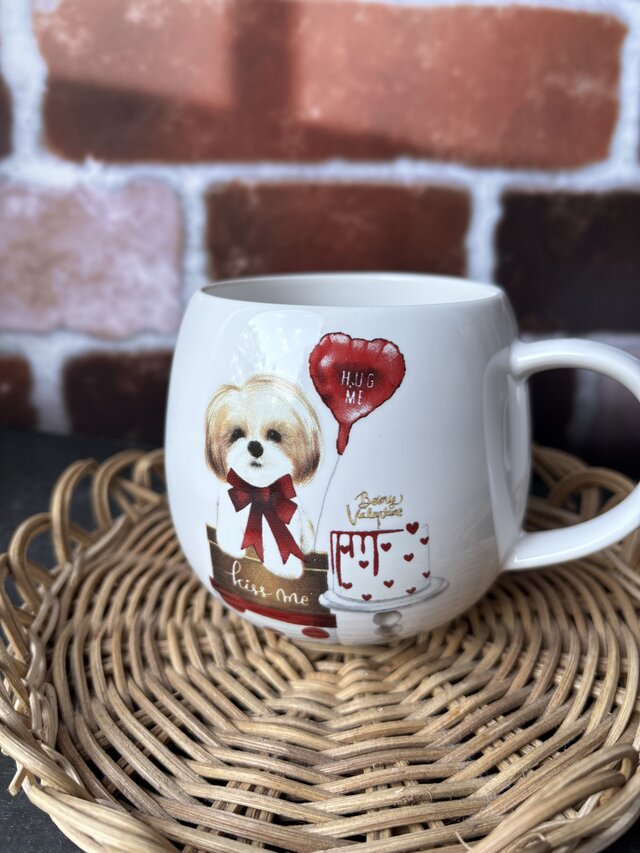 シーズー　まるマグカップ　390cc