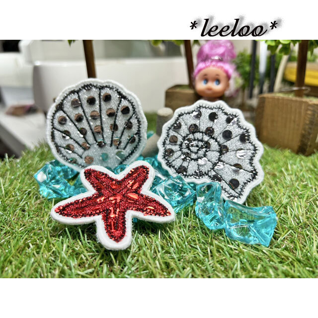 ★貝－キラキラシェルの３点セット4