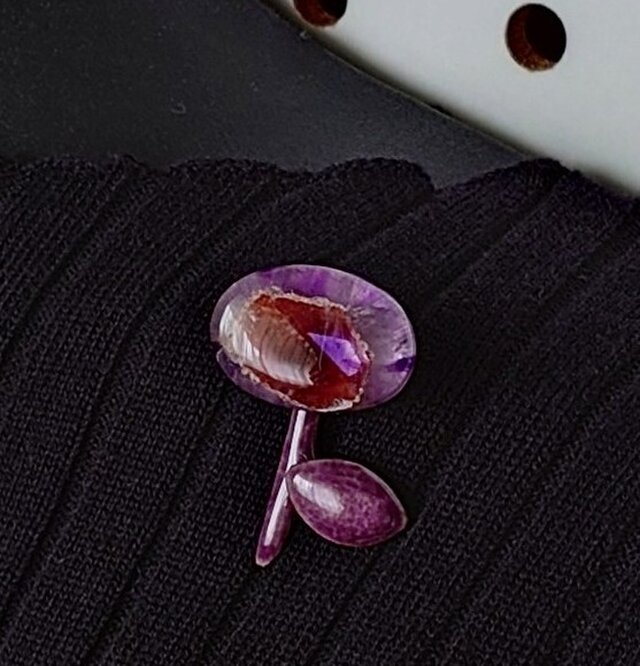 カンテラオパールみたいなアメジスト