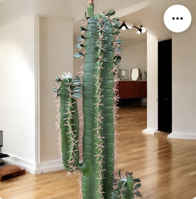 光触媒　人工観葉植物　ウォールグリーン　フェイクグリーン　ハシラサボテン1542 光触媒 人工観葉植物 ウォールグリーン フェイクグリーン ハシラ