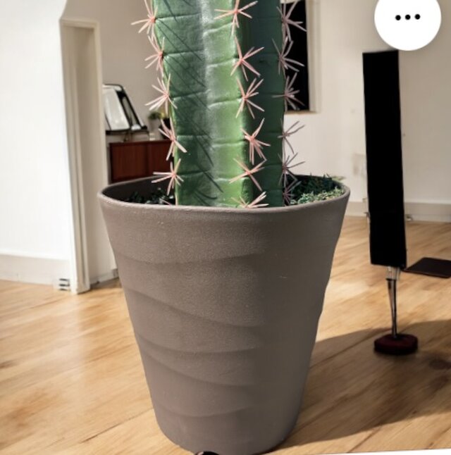 光触媒　人工観葉植物　ウォールグリーン　フェイクグリーン　ハシラサボテン1542 光触媒 人工観葉植物 ウォールグリーン フェイクグリーン ハシラ