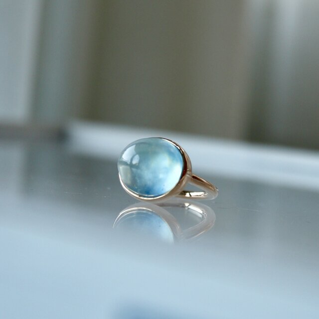 K10[人魚のaquamarine]ring | iichi 日々の暮らしを心地よくする