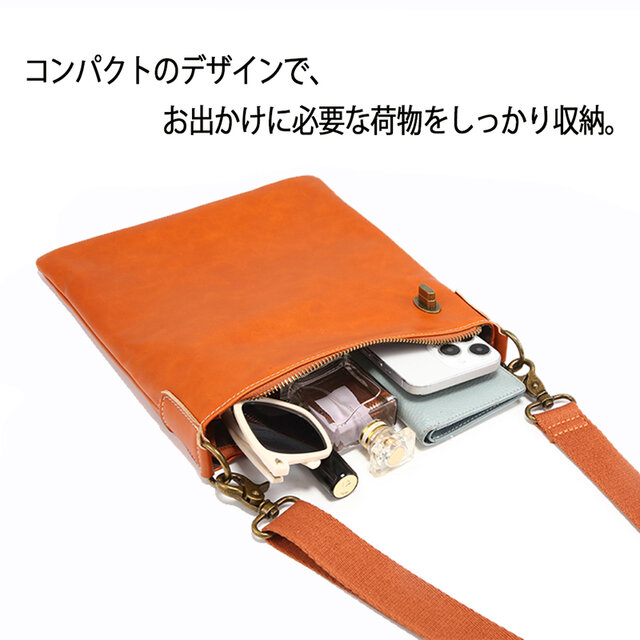 高級感溢れる 本革 ショルダーバッグ レディース メンズ兼用