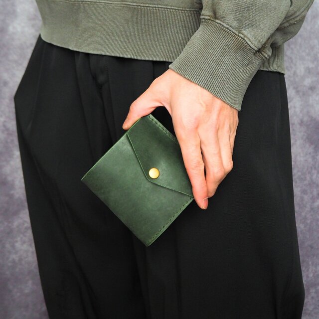 二つ折り財布 -両-