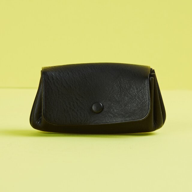 アコーディオン マルチコインケース（ブラック）【R-013-MBX】