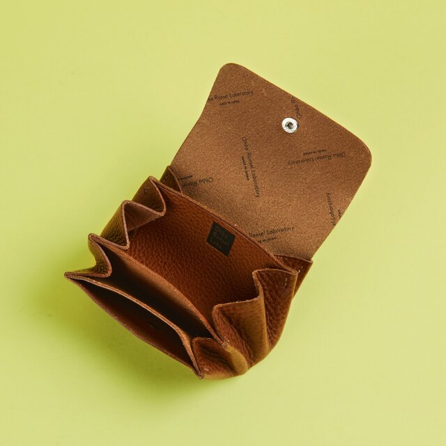 アコーディオン マルチコインケース（ブラウン）【R-013-MBX】