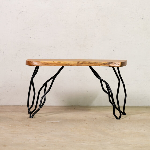 欅（けやき）スツール　無垢材 スツール1 ケヤキ材