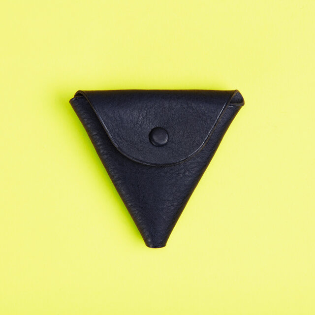 三角コインケース（ネイビー）【R-023-MBX】