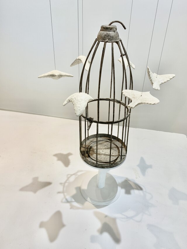 鳥オブジェ7 | iichi 日々の暮らしを心地よくするハンドメイドや